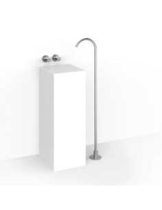 Zazzeri Z316 Miscelatore Lavabo Con Bocca A Pavimento In... 2