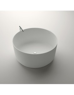 Agape Design In-Out Vasca Freestanding Circolare In Solid...