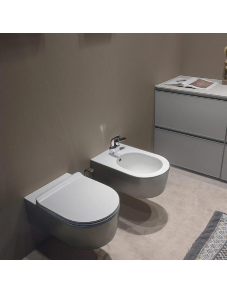 Ceramica Flaminia Link Vaso Sospeso Con Sedile Softclose