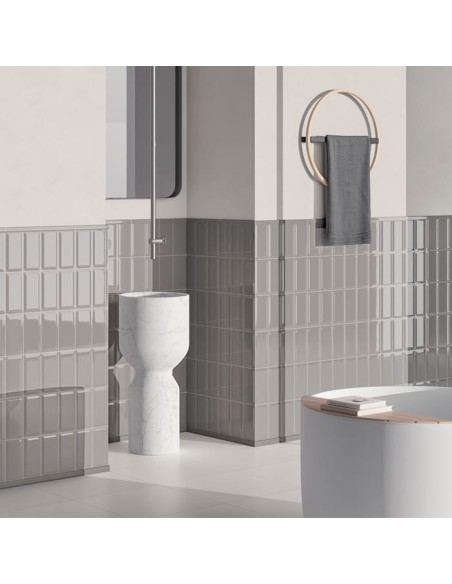 Ceramica Vogue System Bisello Piastrelle Bisellate In Gres Smaltato Satinato 10x20 Cm