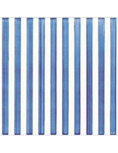 Cevi Ceramica Vietrese De Maio I Rigati Light Blue...