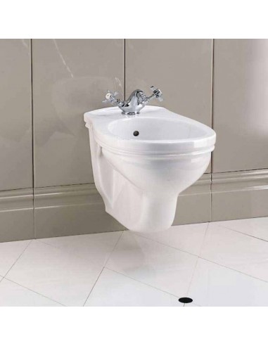 Devon & Devon Rose Suspended Single-Hole Bidet