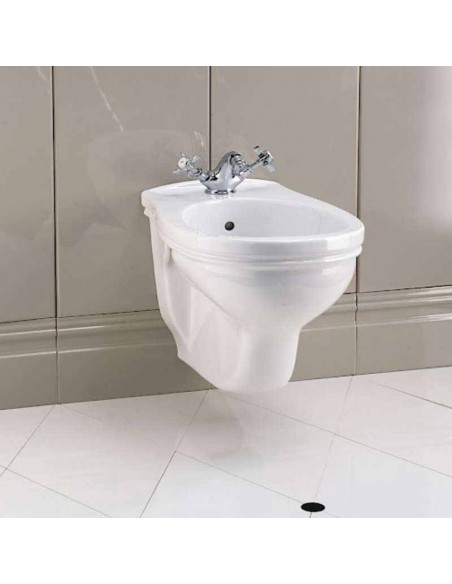 Devon & Devon Rose Suspended Single-Hole Bidet