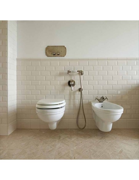 Devon & Devon Rose Suspended Single-Hole Bidet