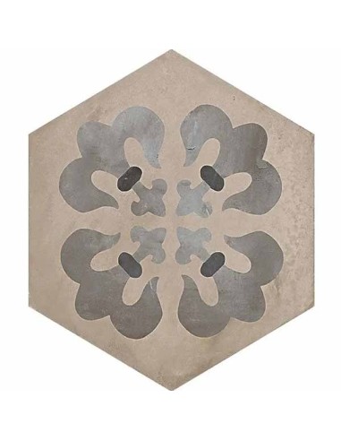 Marca Corona Terra Giglio Hexagonal Porcelain...