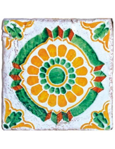 Nicolò Giuliano Glazed Terracotta Tile