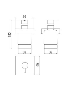 Inda Indissima Stainless Steel Soap Spreading Module 2