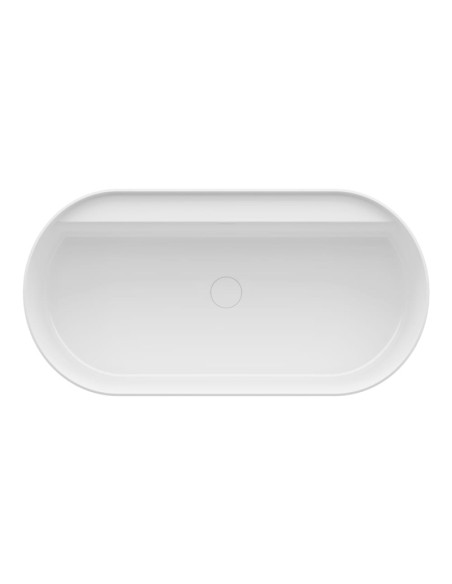 Laufen Sonar Freestanding Bathtub With Integrated Shelf