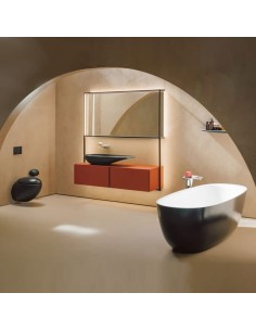 Laufen Il Bagno Alessi Freestanding Bathtub In Sentec... 2