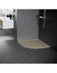 Novellini Victory Piatto Doccia Semicircolare Bianco Lucido 2