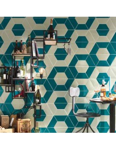 Tonalite Trapez Glossy Piastrelle Trapezioidali 2