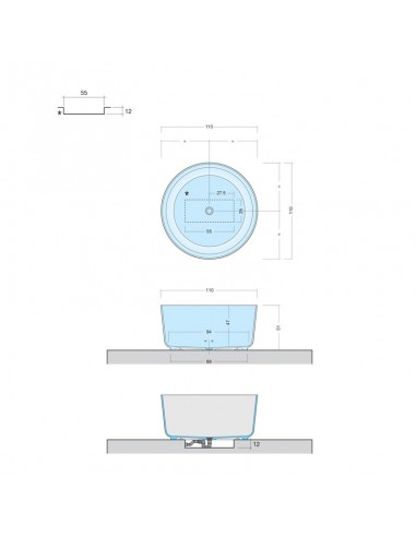 Disenia Soul  Freestanding Bathtub