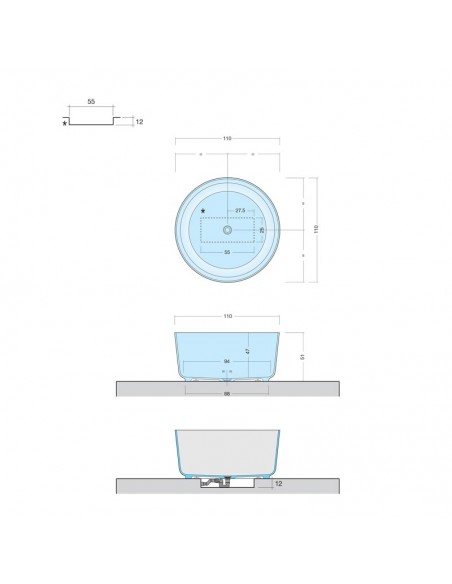 Disenia Soul  Freestanding Bathtub