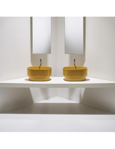 Simas Po Mo Round Countertop Washbasin