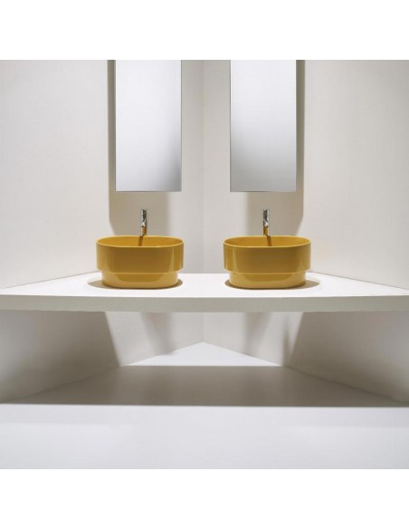 Simas Po Mo Round Countertop Washbasin