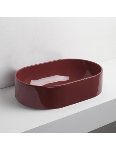 Simas Po Mo Oval Countertop Washbasin