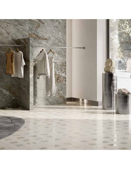 Ceramica Fioranese The Blend Stone Piastrelle In Gres Porcellanato Effetto Marmo 604x1208 Mm