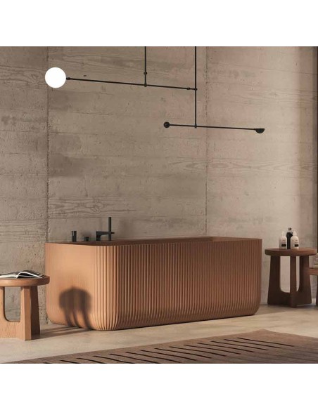 Forma Aquae Vasca Libera Installazione Oasi Small Wall Selin