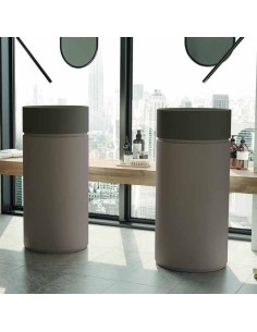 Forma Aquae Round Double Central  Lavabo Freestanding 2